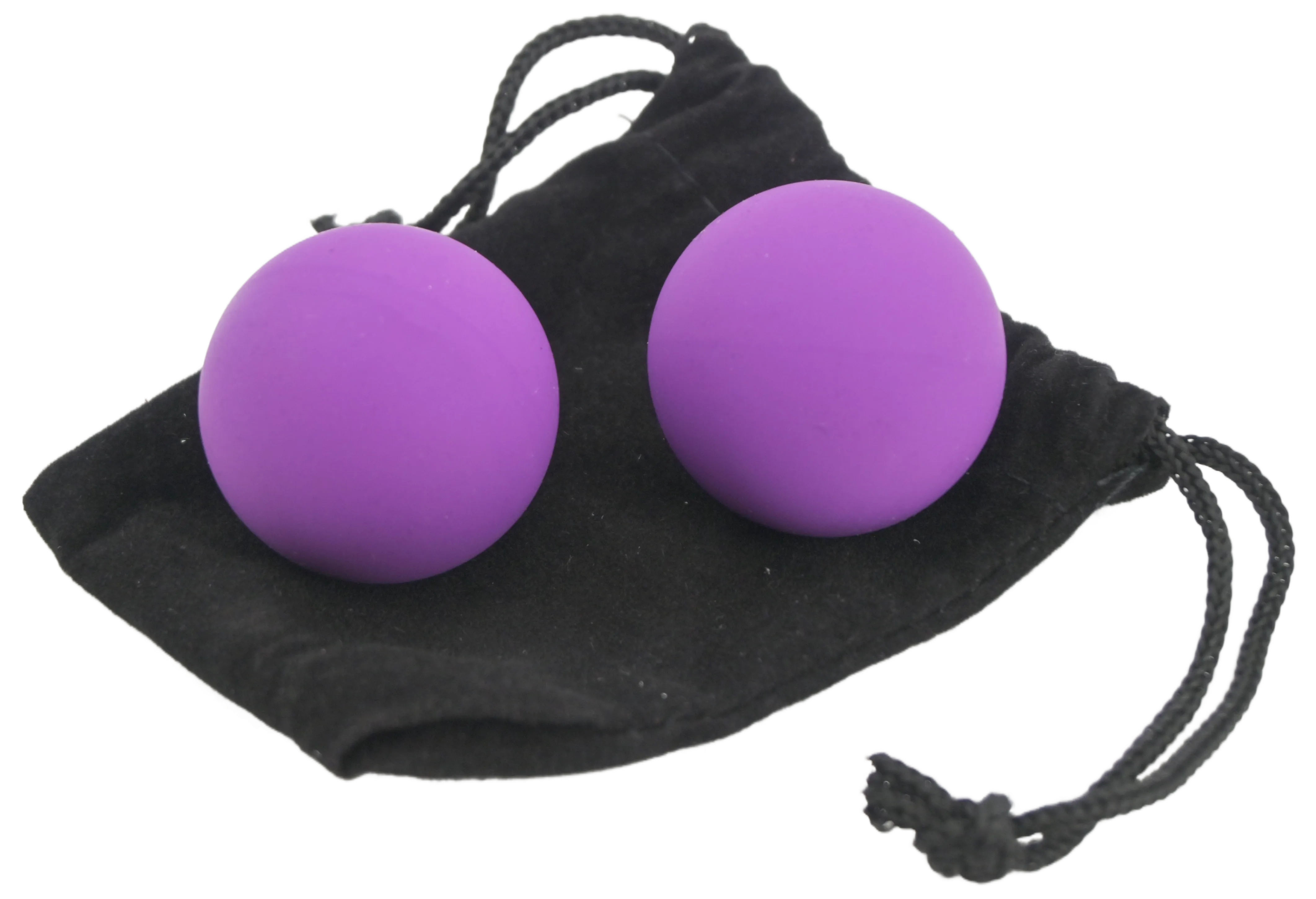 Вагинальные шарики фиолетовые с мешочком